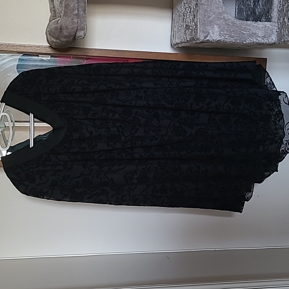 Gothic midi skirt